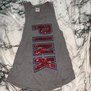 VS Pink USA Tank 👑 5/$25